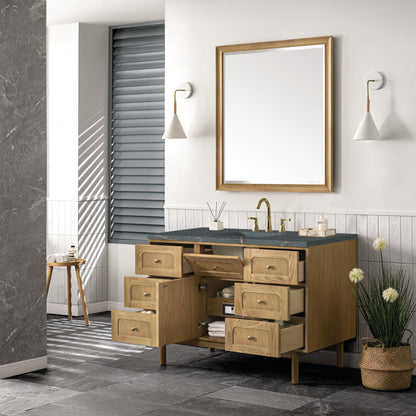 Laurent 48" Single Vanity Cabinet, Light Natural Oak