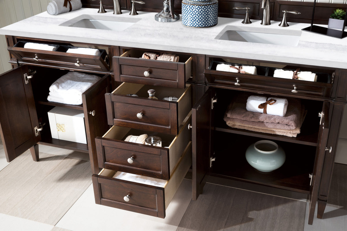 Brittany 72" Double Vanity Cabinet