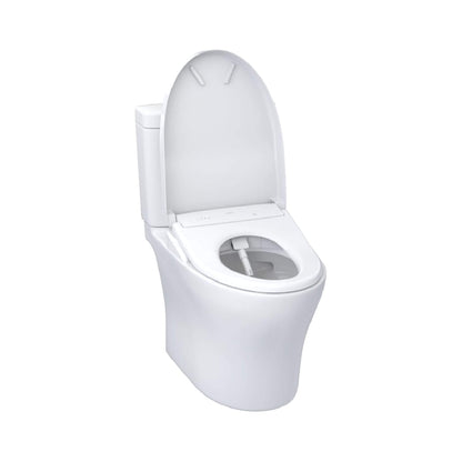[MW4464726CEMFGN#01] TOTO Aquia IV Dual Flush Elongated Universal Height Toilet With Washlet S7 Bidet Seat (SAK53982)
