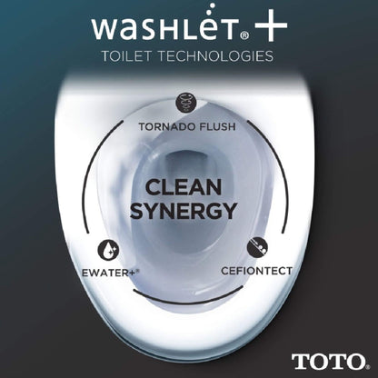 [MW4744726CUFG#01] TOTO Vespin II 1 GPF EWater Elongated Toilet With Washlet S7 Bidet Seat And Night Light (SAK10956)