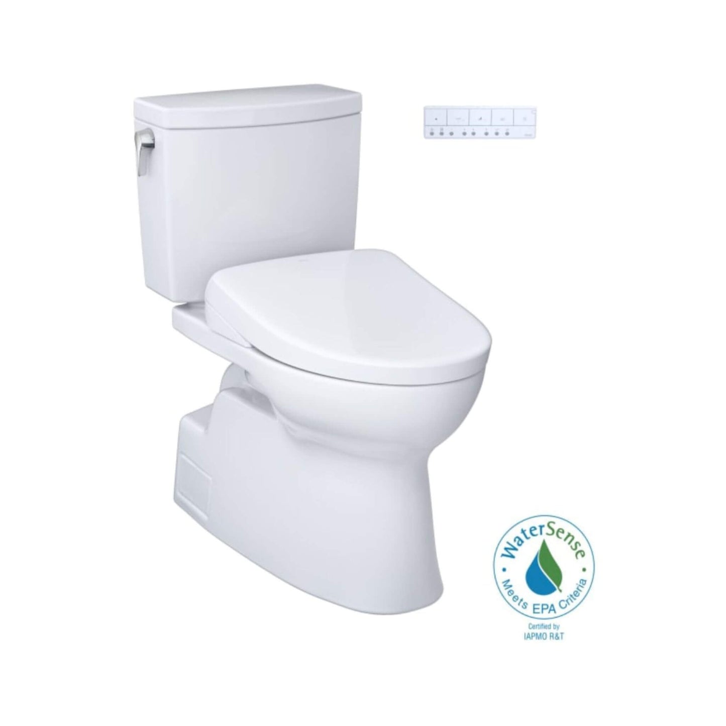 [MW4744736CUFG#01] TOTO Vespin II 1 GPF Elongated Chair Height Toilet With Washlet S7A Auto Open Bidet Seat (SAK56135)