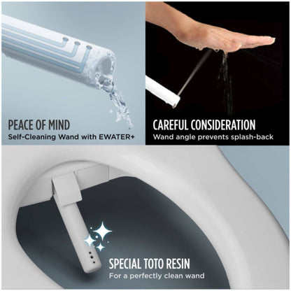 [MW6044726CEFG#01] TOTO Ultramax II 1.28 GPF One Piece Elongated Chair Height With Washlet S7 Bidet Seat Soft Close (SAK15913)