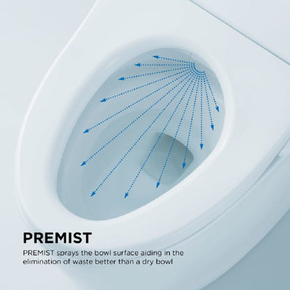 [MW6423084CEFG#01] TOTO Nexus 1.28 GPF One Piece Washlet Elongated Toilet With Left Hand Lever And Build In Bidet Heated Seat Function (SAK89281)