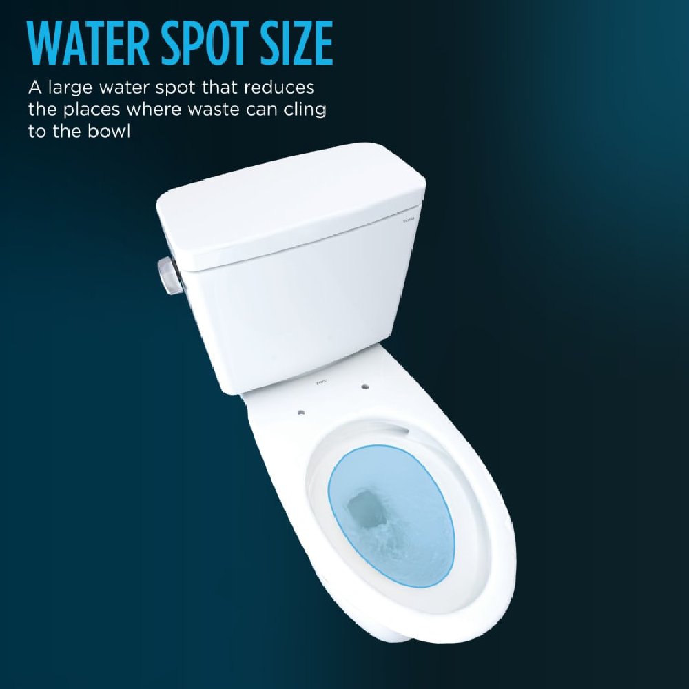[MW7763074CEFG#01] TOTO Drake Washlet C2 And 1.28 GPF Left Hand Lever With Elongated Universal Height Bidet Toilet (SAK01352)