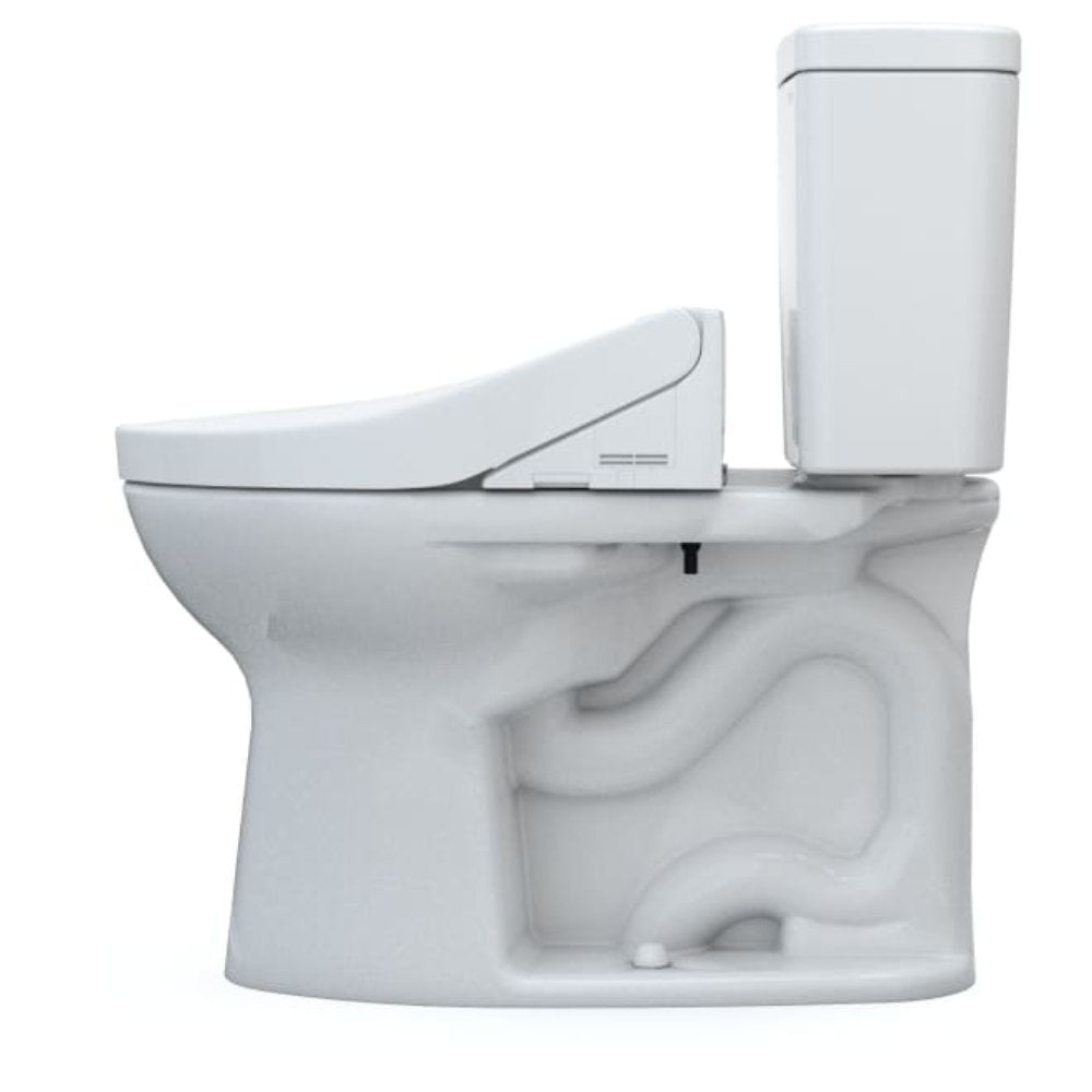 [MW7763074CEFG.10#01] TOTO Drake 1.28 GPF With Washlet C2 Elongated Bidet Toilet And 10" Rough In (SAK73915)
