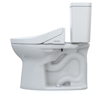 [MW7763074CSFG.10#01] TOTO Drake Washlet C2 With 1.6 GPF Universal Height Bidet Toilet With Left Hand Lever (SAK75918)