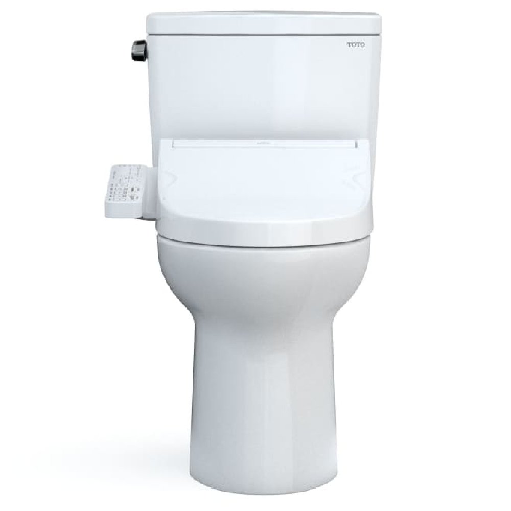 [MW7763074CSG#01] TOTO Drake 1.6 GPF And Washlet C2 With Left Hand Lever Elongated Bidet Toilet (SAK36982)