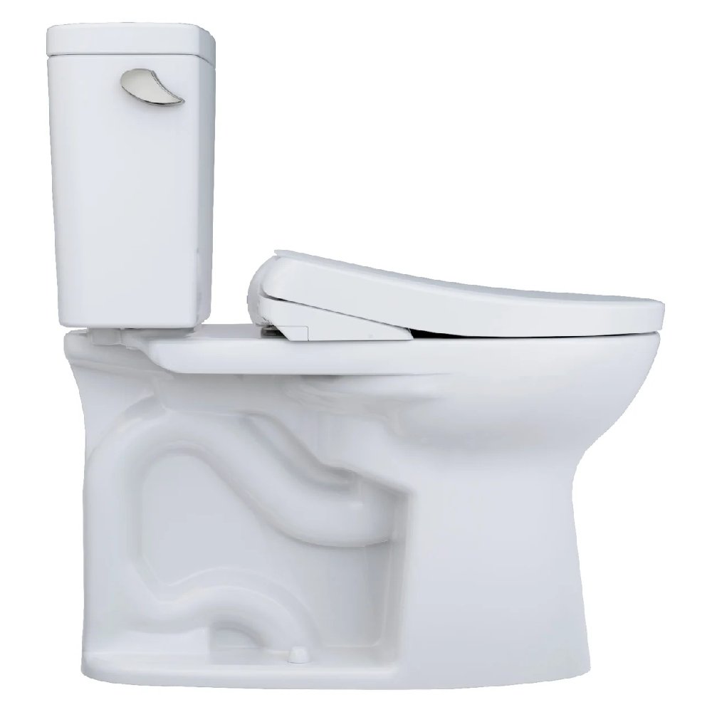 [MW7764726CSFGA.10#01] TOTO Drake 1.6 GPF Universal Height 10" Rough In Toilet With Washlet S7 Bidet Seat (SAK68432)