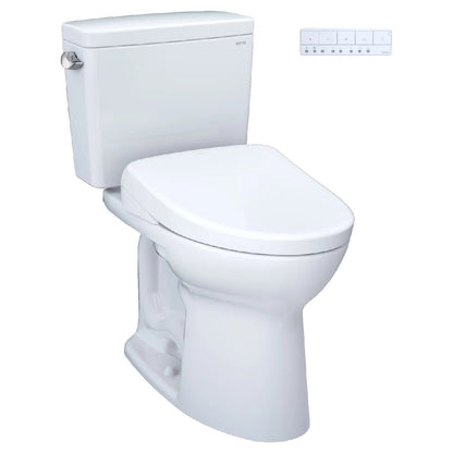 [MW7764736CEFGA#01] TOTO Drake 1.28 GPF Universal Height Toilet With S7A Auto Open Bidet Seat And Auto Flush (SAK73826)