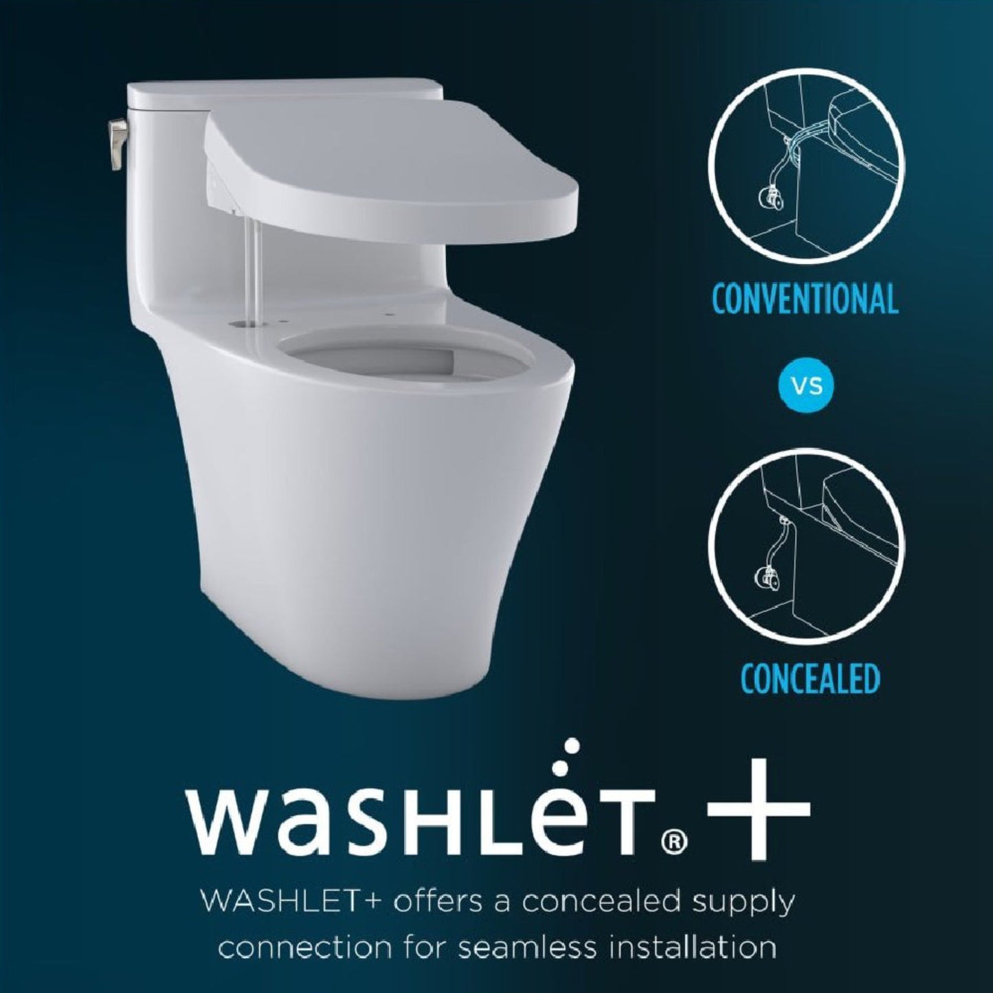 [MW7764736CEG#01] TOTO Drake 1.28 GPF Two Piece Washlet Elongated Toilet Seat With S7A Heated Auto Open/Close Lid (SAK64105)