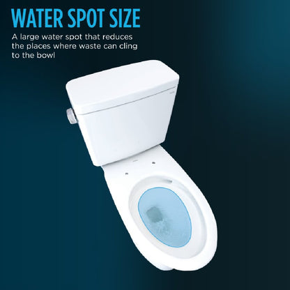 [MW7863074CEFG#01] TOTO Drake Transitional Washlet C2 And 1.28 GPF Elongated Chair Height Toilet With Left Hand Lever (SAK98346)