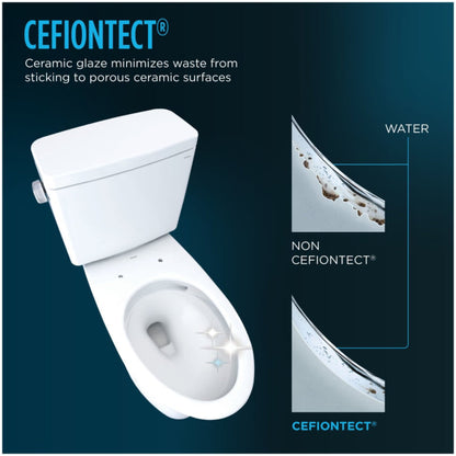 [MW7863084CEFG#01] TOTO Drake Transitional Washlet C5 Bidet Seat With 1.28 GPF Universal Height Toilet (SAK79421)