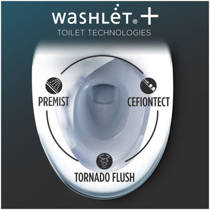 [MW7863084CEG#01] TOTO Drake C5 Bidet Seat With 1.28 GPF Elongated Toilet Left Hand Lever (SAK93542)