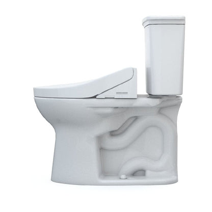 [MW7863084CEG#01] TOTO Drake C5 Bidet Seat With 1.28 GPF Elongated Toilet Left Hand Lever (SAK93542)