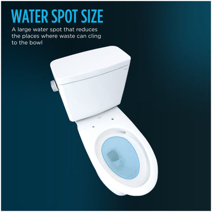 [MW7863084CEG#01] TOTO Drake C5 Bidet Seat With 1.28 GPF Elongated Toilet Left Hand Lever (SAK93542)