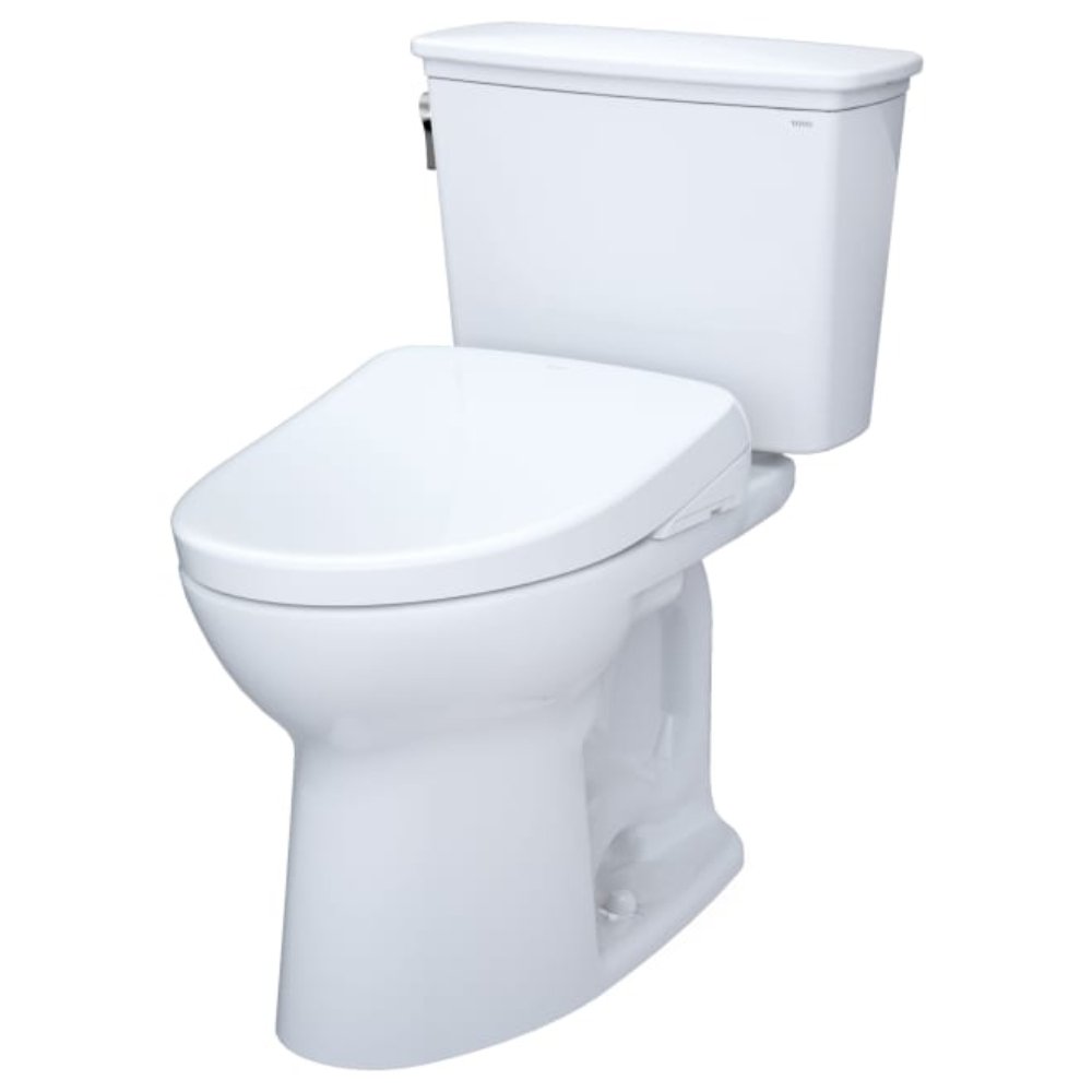 [MW7864736CEFG.10#01] TOTO Drake Washlet S7A Open Bidet Seat And 1.28 GPF Universal Height Toilet With Warm Air Dryer (SAK94671)