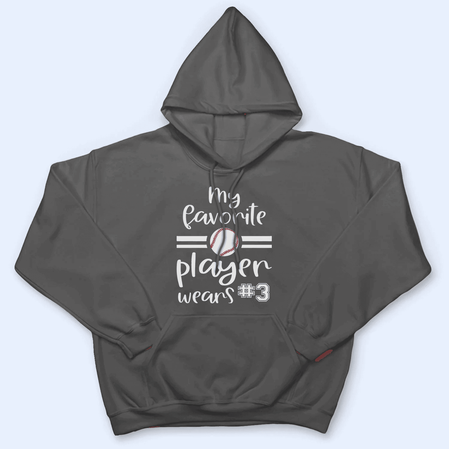 My Favorite Player Wears - Personalized Custom T Shirt - Birthday, Loving, Funny Gift for Grandma/Nana/Mimi, Mom, Wife, Grandparent