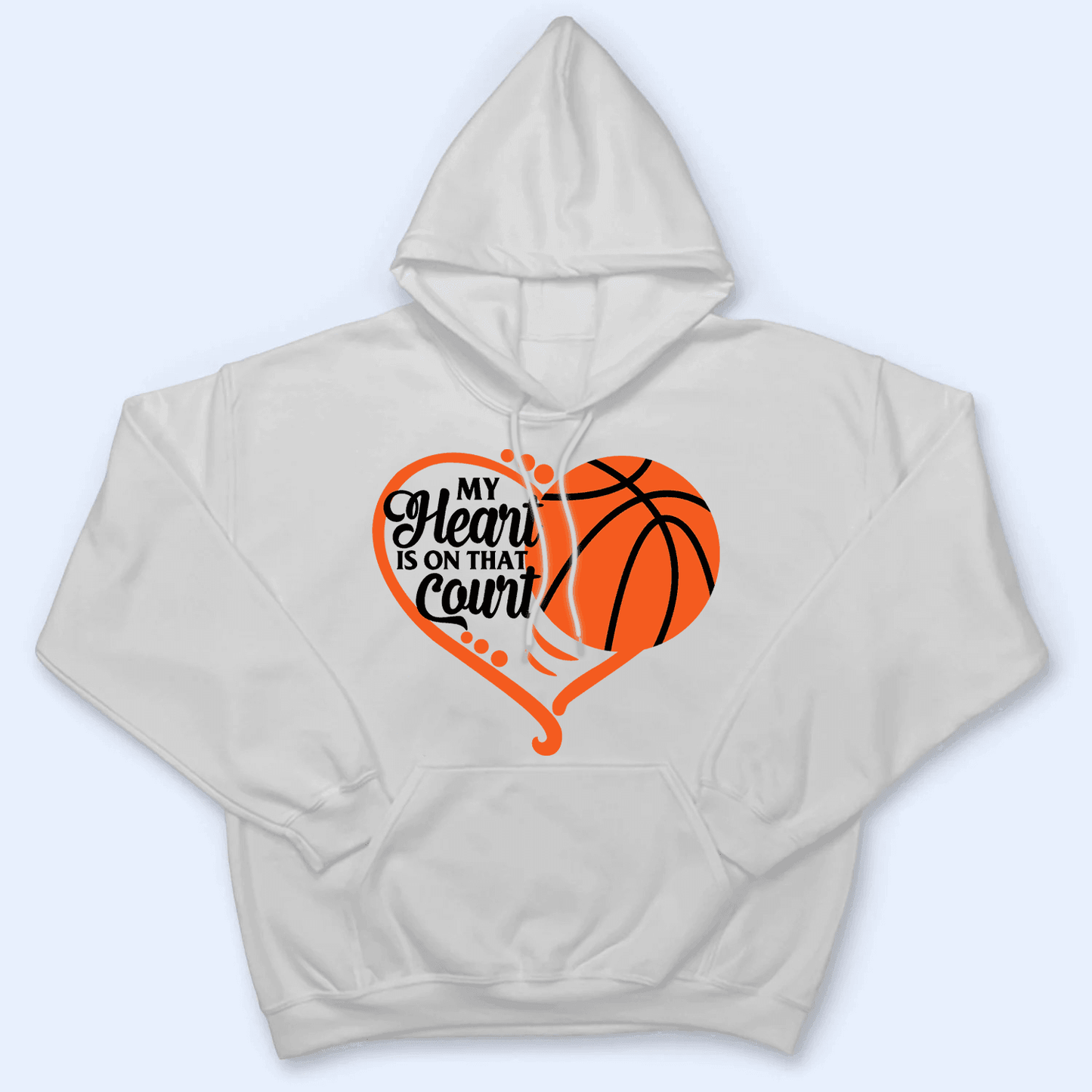 My Heart Is On That Field - Personalized Custom T Shirt - Gift for Grandma/Nana/Mimi, Mom, Wife, Grandparent