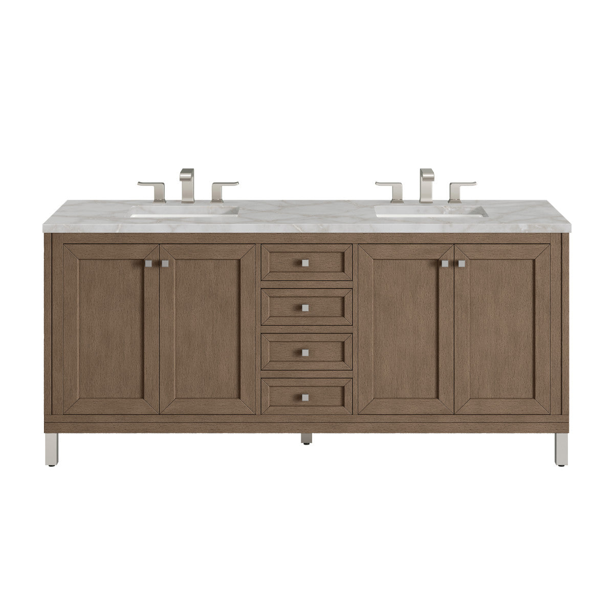 Chicago 72" Double Vanity Cabinet