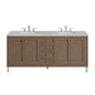 Chicago 72" Double Vanity Cabinet