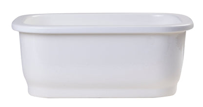 ALFI brand  AB1218 Small Rectangular Fireclay Undermount or Drop In Prep / Bar Sink