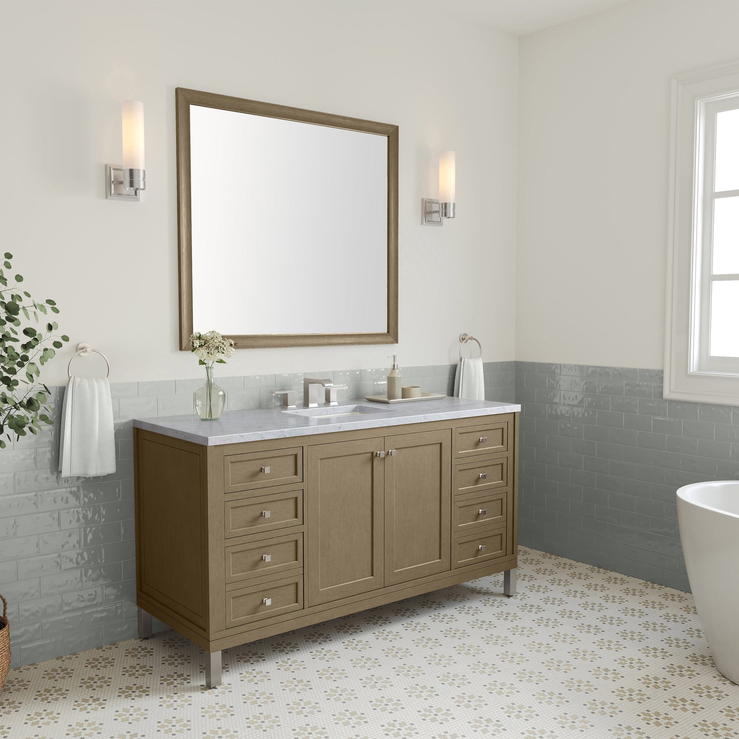 Chicago 60" Single Vanity