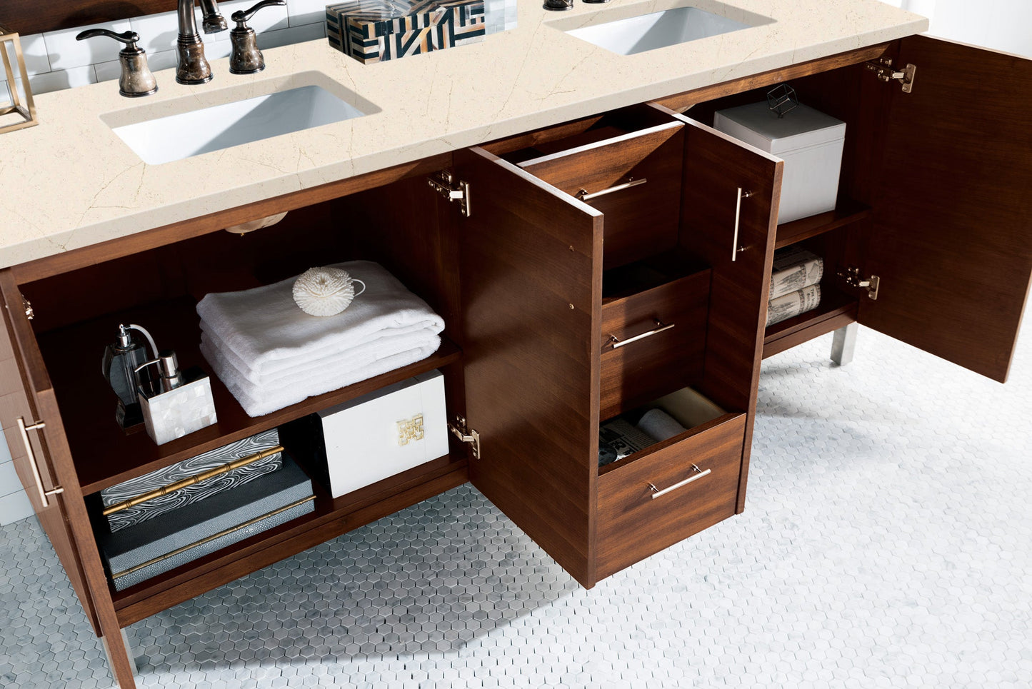 Metropolitan 72" Double Vanity Cabinet