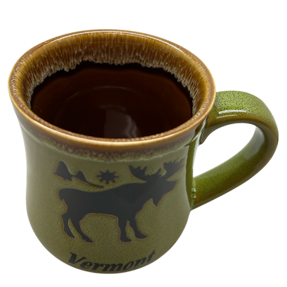 Vermont Moose Mug - Olive