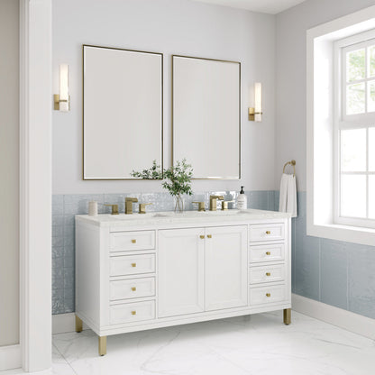 Chicago 60" Double Vanity