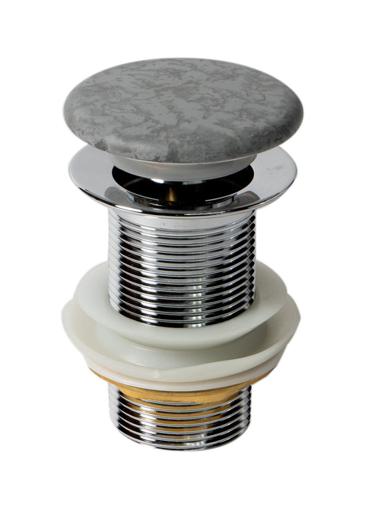 ALFI brand  ABCO7055 Solid Concrete Gray Matte Cap Bathroom Sink Drain