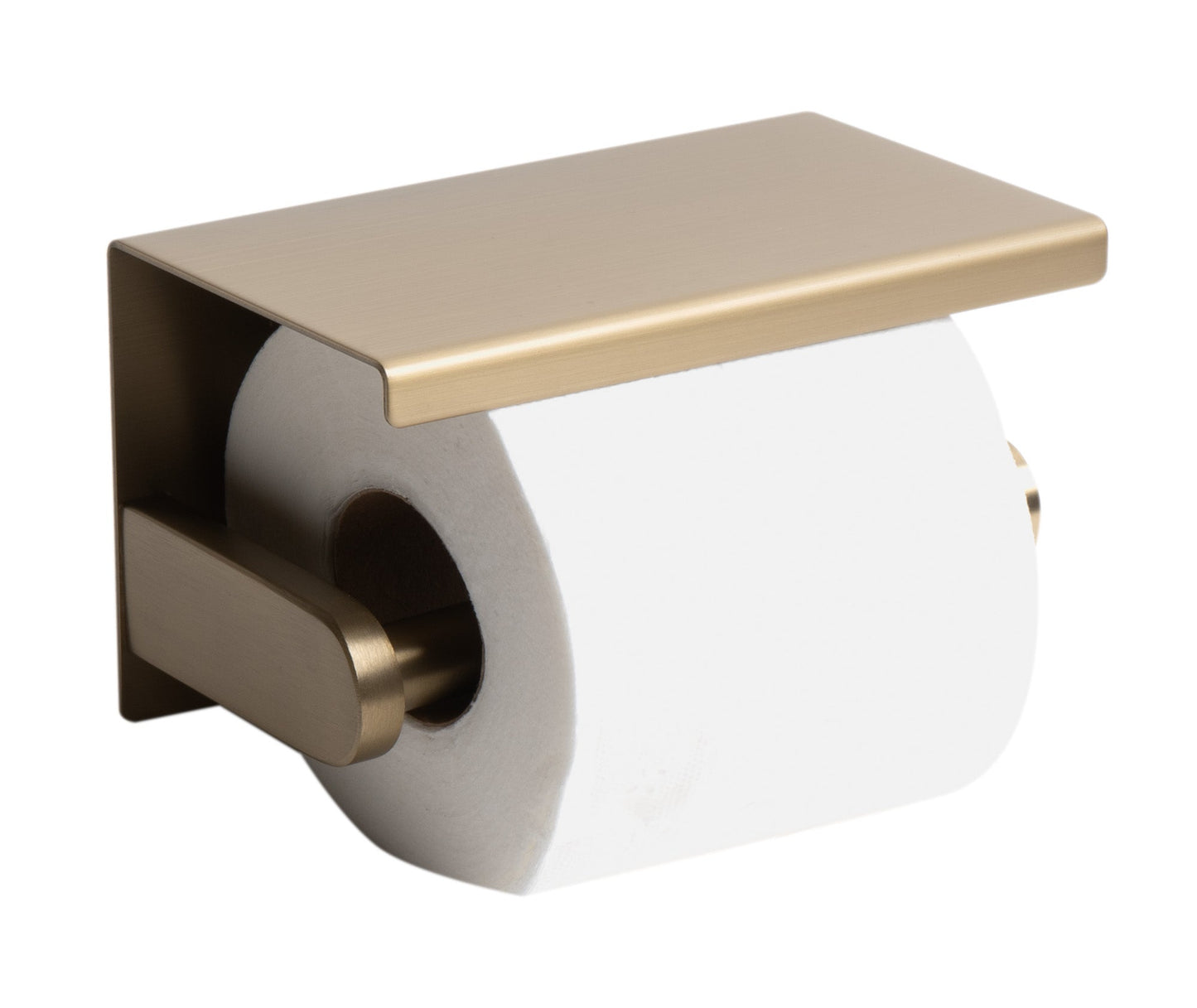AlFI brand ABTPP66 Stainless Steel Toilet Paper Holder with Shelf