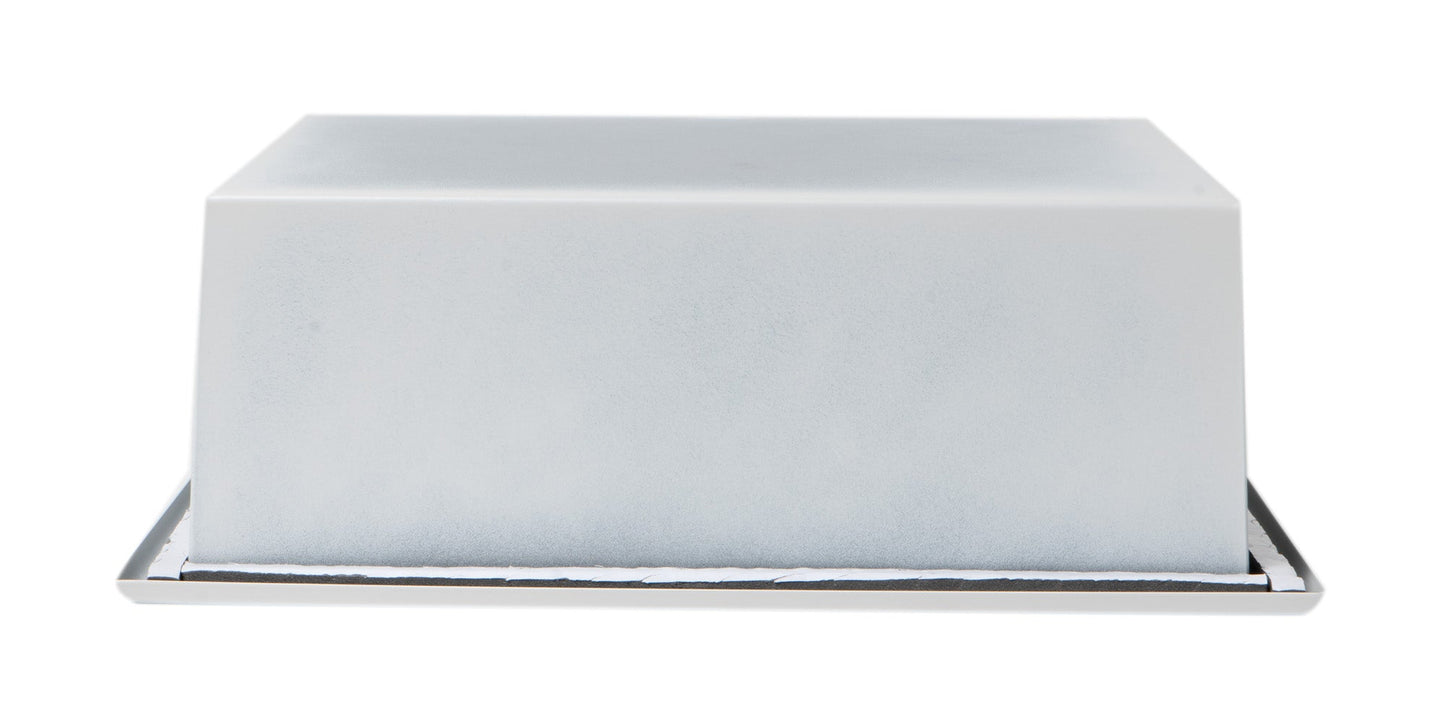 ALFI brand ABNC1212 12" x 12"  Square Single Shelf Bath Shower Niche