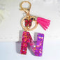 Personalized Butterfly Tassel Keychain 💖