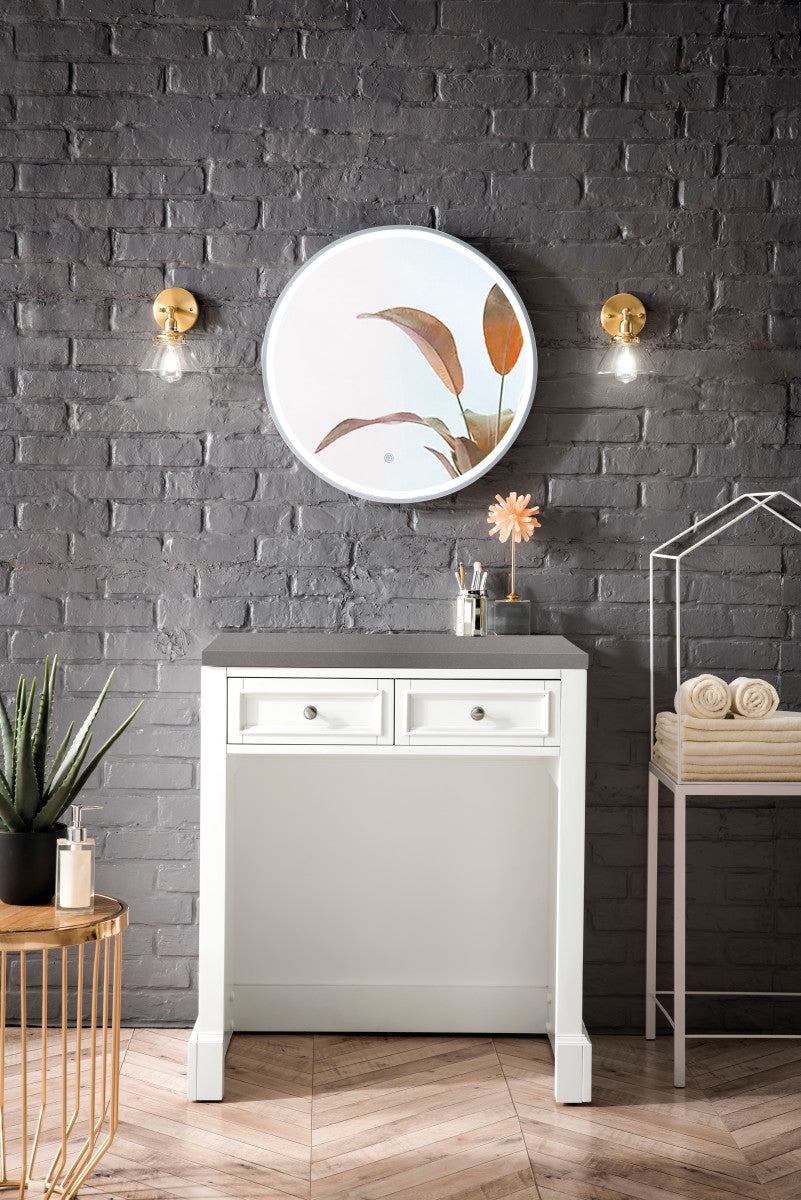 De Soto 30" Countertop Unit, Bright White