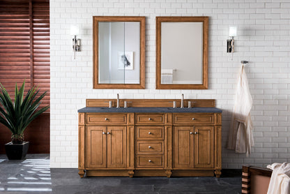 Bristol 72" Double Vanity Cabinet, Bright White