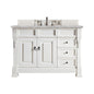 Brookfield 48" Single Vanity Cabinet, Bright White