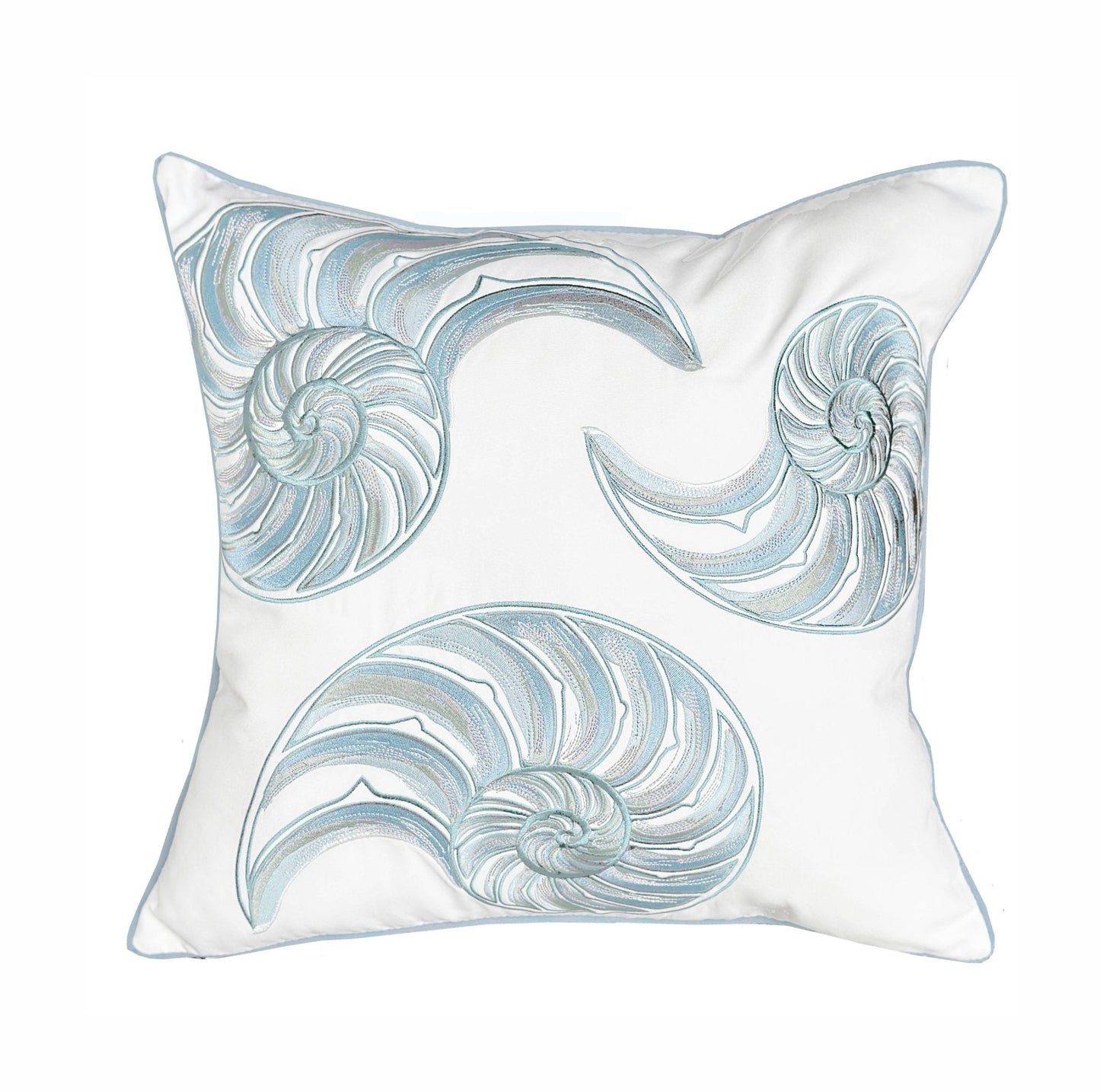 Nautilus Shell Indoor/Outdoor Pillow