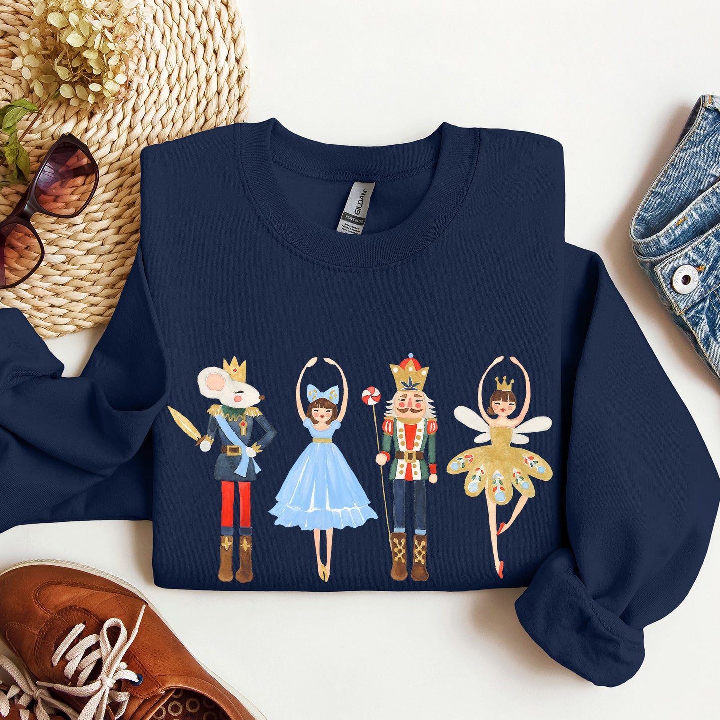 Nutcracker Ballet Christmas Sweatshirt