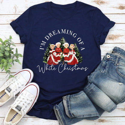 I'm Dreaming Of A White Christmas Movie, Super Soft Tshirt, Classic, Musical