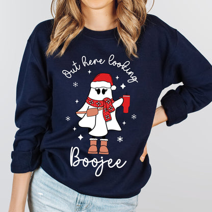 Boojee Ghost, Trendy Christmas, Bougie, Funny, Christmas Sweatshirt