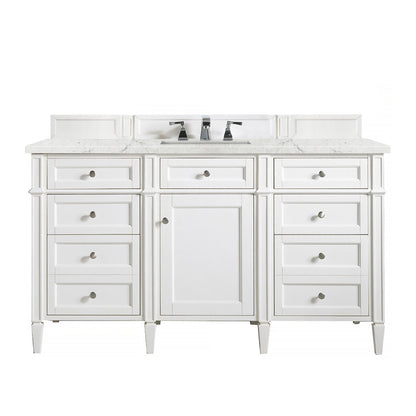 Brittany 60" Single Vanity in Bright White