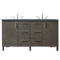 Metropolitan 60" Double Vanity Cabinet