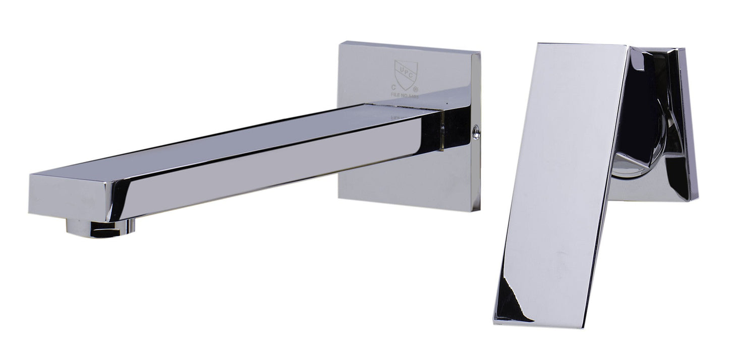 ALFI brand AB1468 Single Lever Wallmount Bathroom Faucet