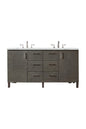 Metropolitan 60" Double Vanity Cabinet