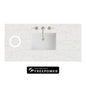 48" Single Top, 3 CM Silestone w/ Sink