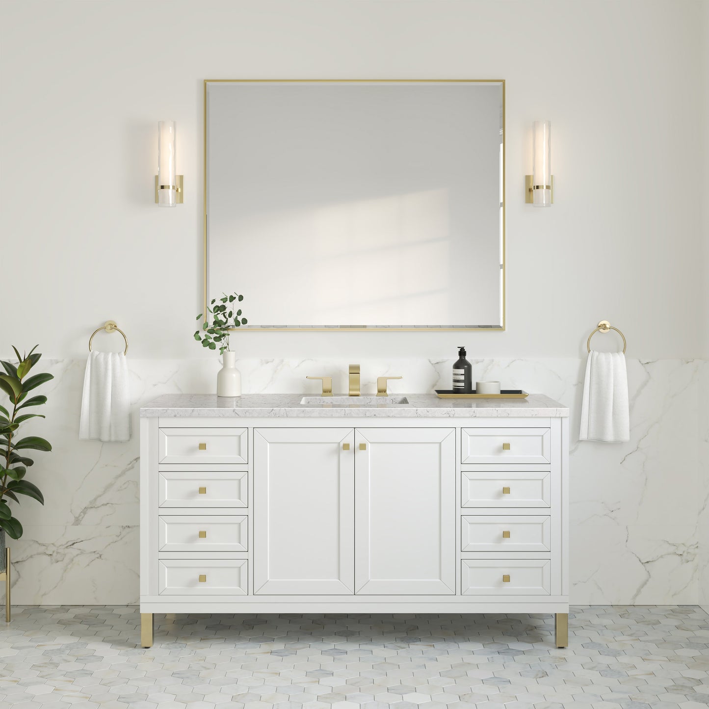 Chicago 60" Single Vanity