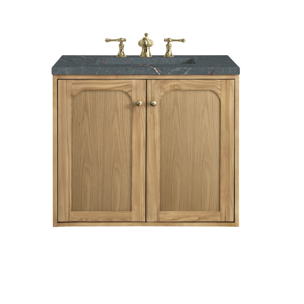 Laurent 30" Single Vanity Cabinet, Light Natural Oak