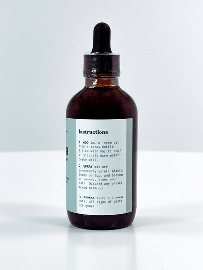 Neem Oil - 4oz. | Removes Bugs From Plants