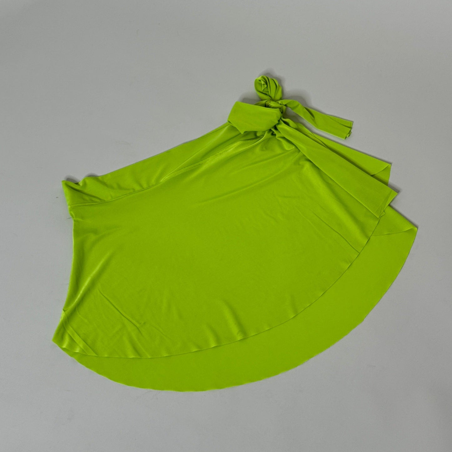 Neon Green Ballet Wrap Skirt - Demi