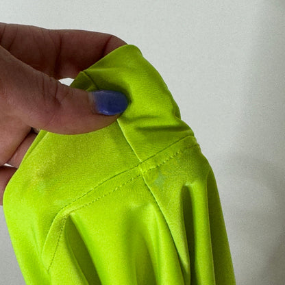 Neon Green Ballet Wrap Skirt - Demi